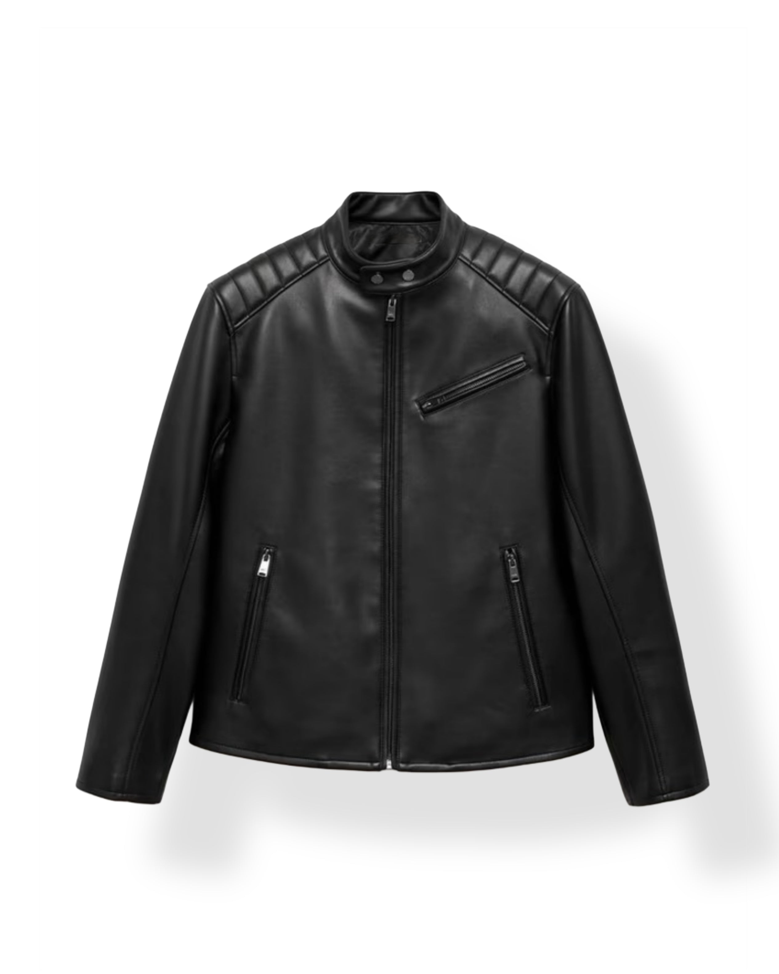 Mens Biker Leather  Jacket