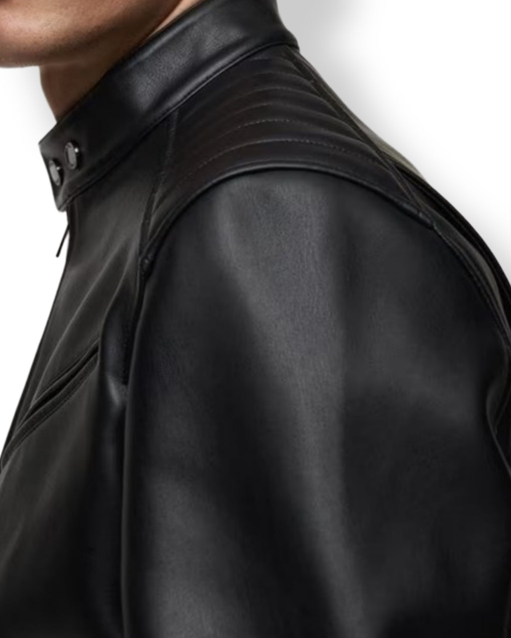 Mens Biker Leather  Jacket