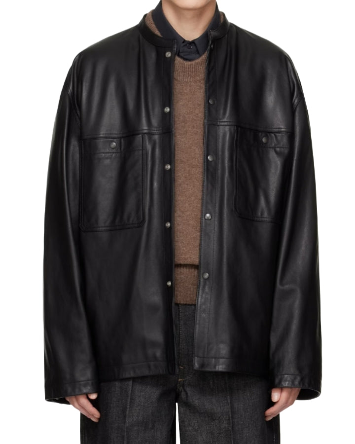 Mens Leather Shirt